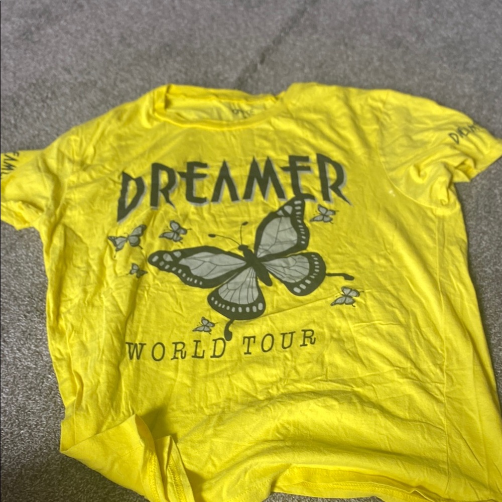 Dreamer Yellow Kids T-Shirt
